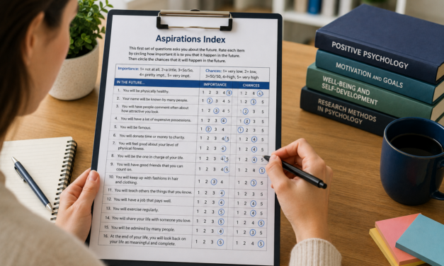 Aspirations Index (AI): Αξιολόγηση Προσωπικών Φιλοδοξιών, Στόχων Ζωής και Κινήτρων
