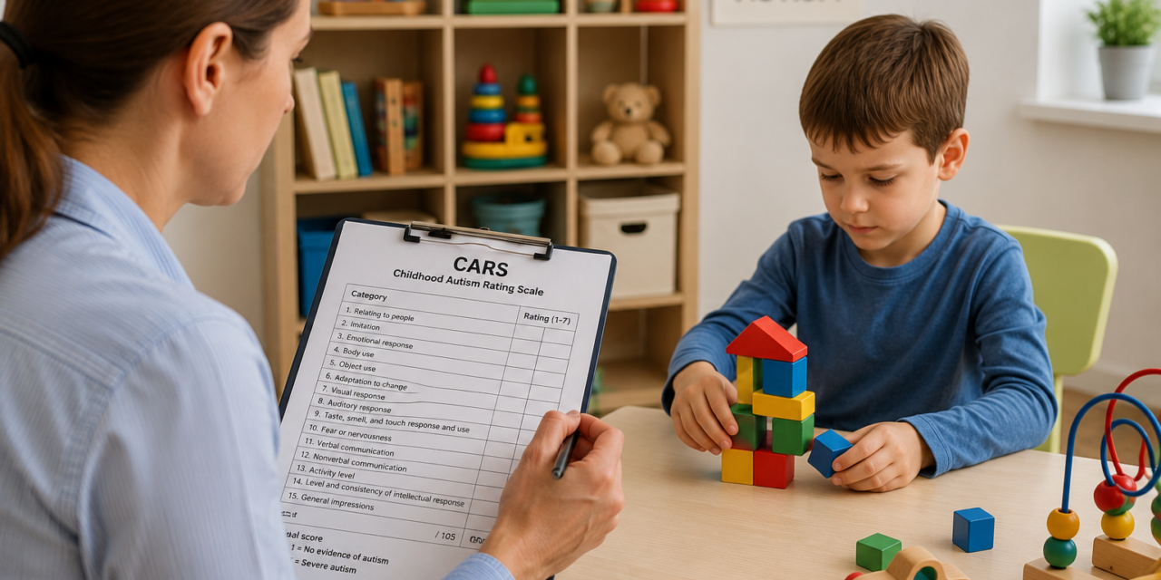Childhood Autism Rating Scale (CARS): Η Κλίμακα Αξιολόγησης της Σοβαρότητας του Αυτισμού στα Παιδιά